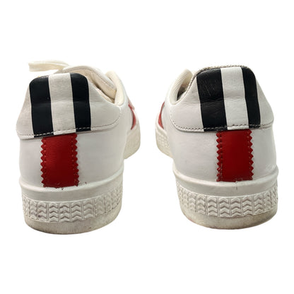 GCDS Leather Printed Sneakers - Moda Consignment