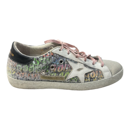 GOLDEN GOOSE Superstar Sneaker In Rainbow Glitter - Moda Consignment