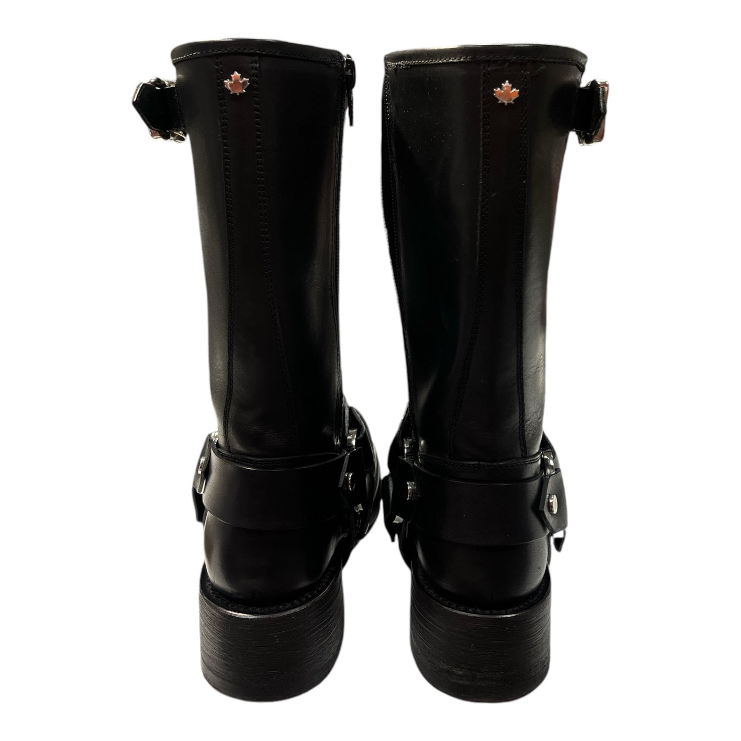 DSQUARED2 leather ankle boots - Moda Consignment