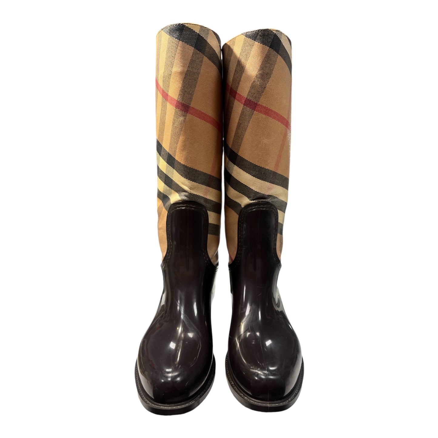 BURBERRY rain boots - Moda Consignment