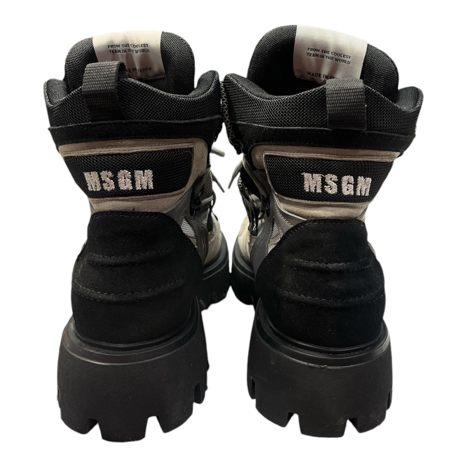 MSGM Trekking boots - Moda Consignment