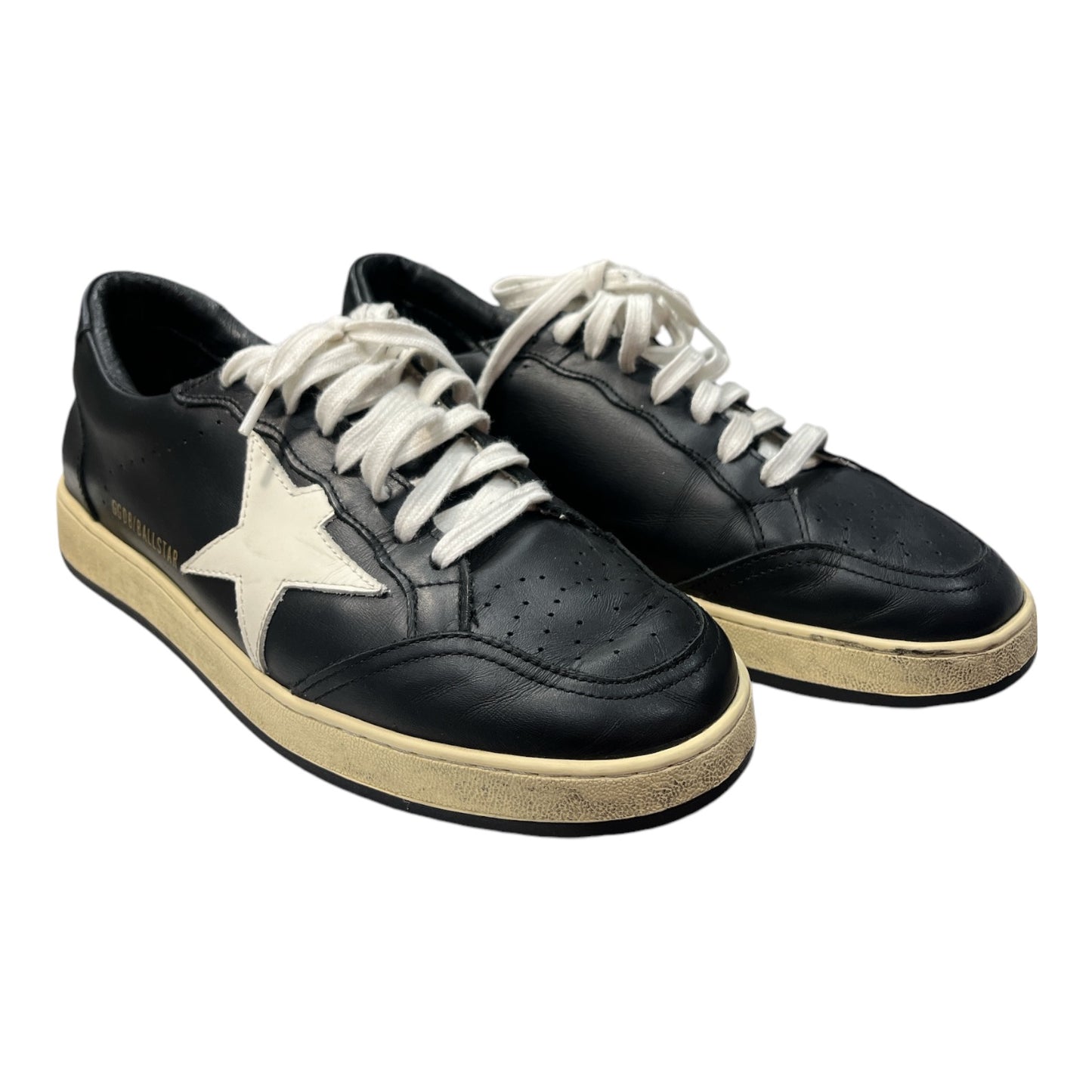 Golden Goose Black Ball Star Sneakers - Moda Consignment