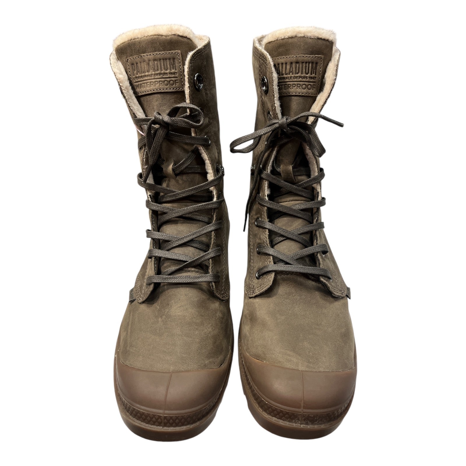 PALLADIUM Lace-Up Ankle Boots 'Baggy' - Moda Consignment