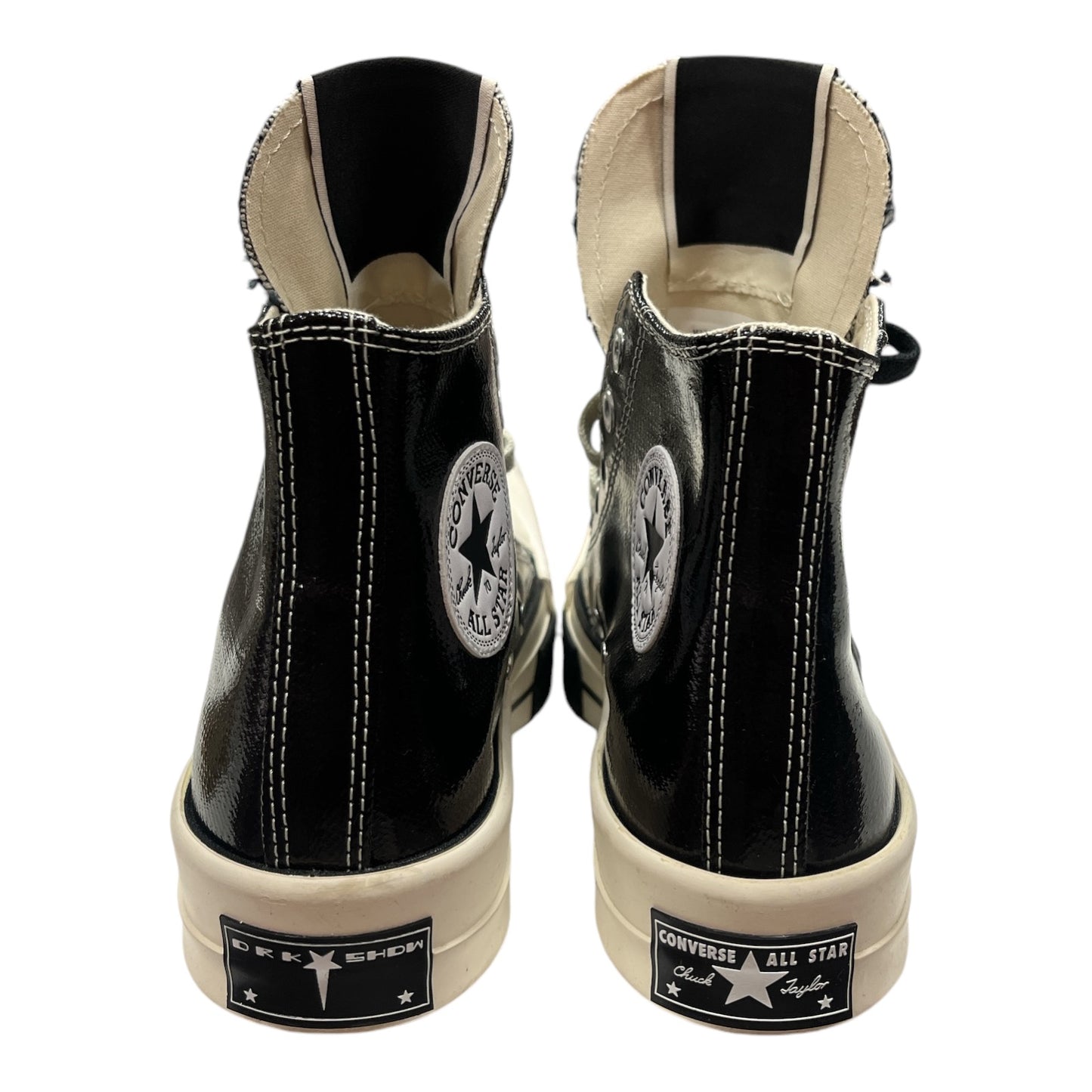 CONVERSE Rick Owens x TURBODRK Chuck 70 High 'Black Lacquer' - Moda Consignment