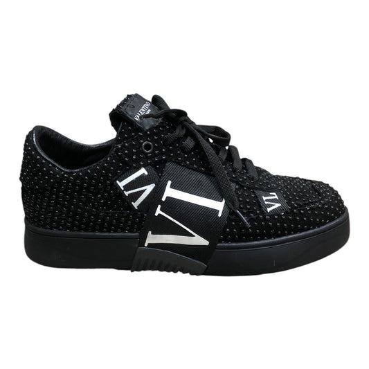VALENTINO Black Studded Sneakers