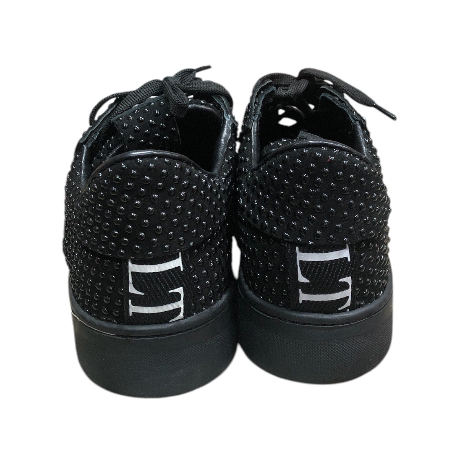 VALENTINO Black Studded Sneakers - Moda Consignment