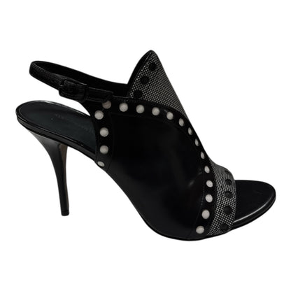 ALEXANDER WANG NATALYA Perforated leather sandals - Moda Consignment