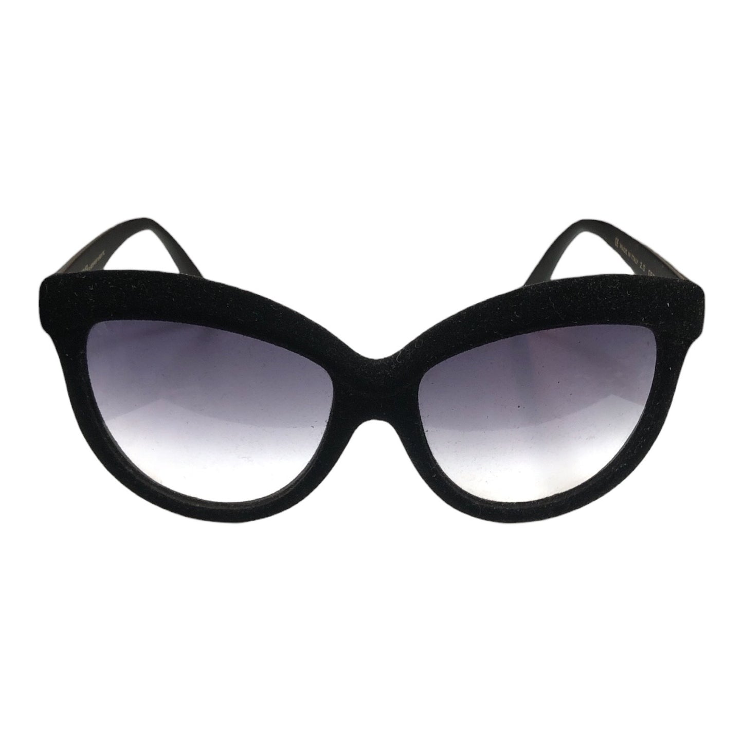 TORY BURCH Black Suede Sunglasses