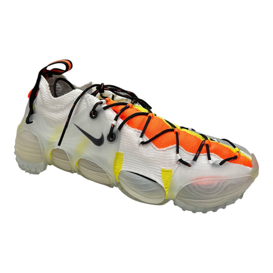 NIKE ISPA Link Axis White Total Orange Sonic Yellow runner