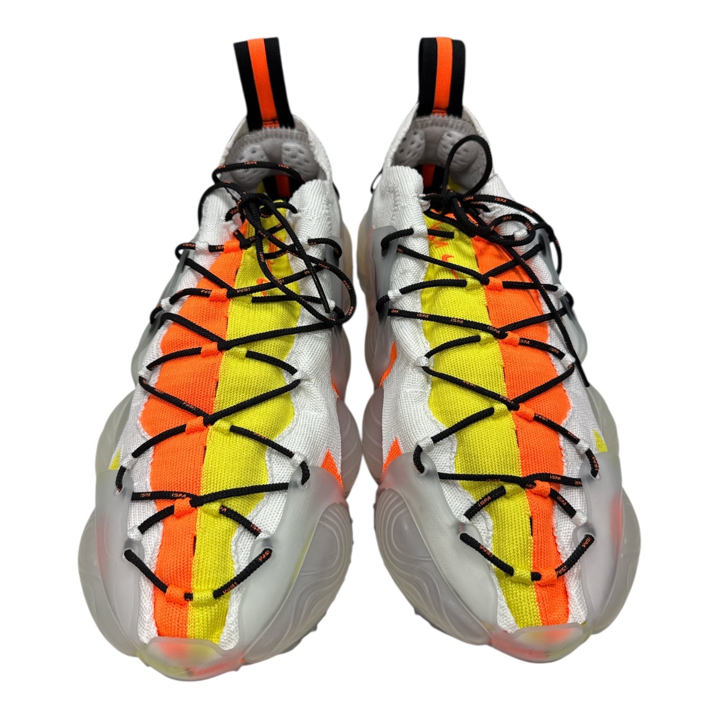 NIKE ISPA Link Axis White Total Orange Sonic Yellow runner