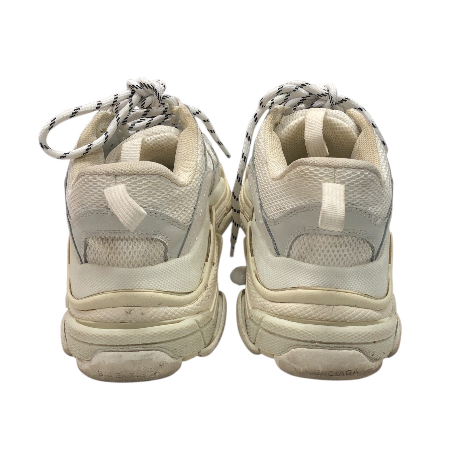 BALENCIAGA Triple S Sneaker in beige double foam and mesh - Moda Consignment