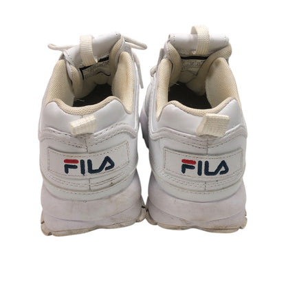 FILA Disrupter 2 Chunky Sole Platform Sneakers In White - Moda Consignment