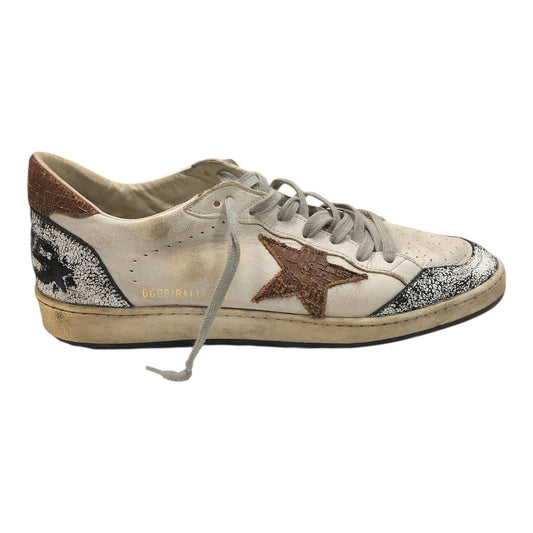 GOLDEN GOOSE Ballstar Sneaker Brown Star - Moda Consignment