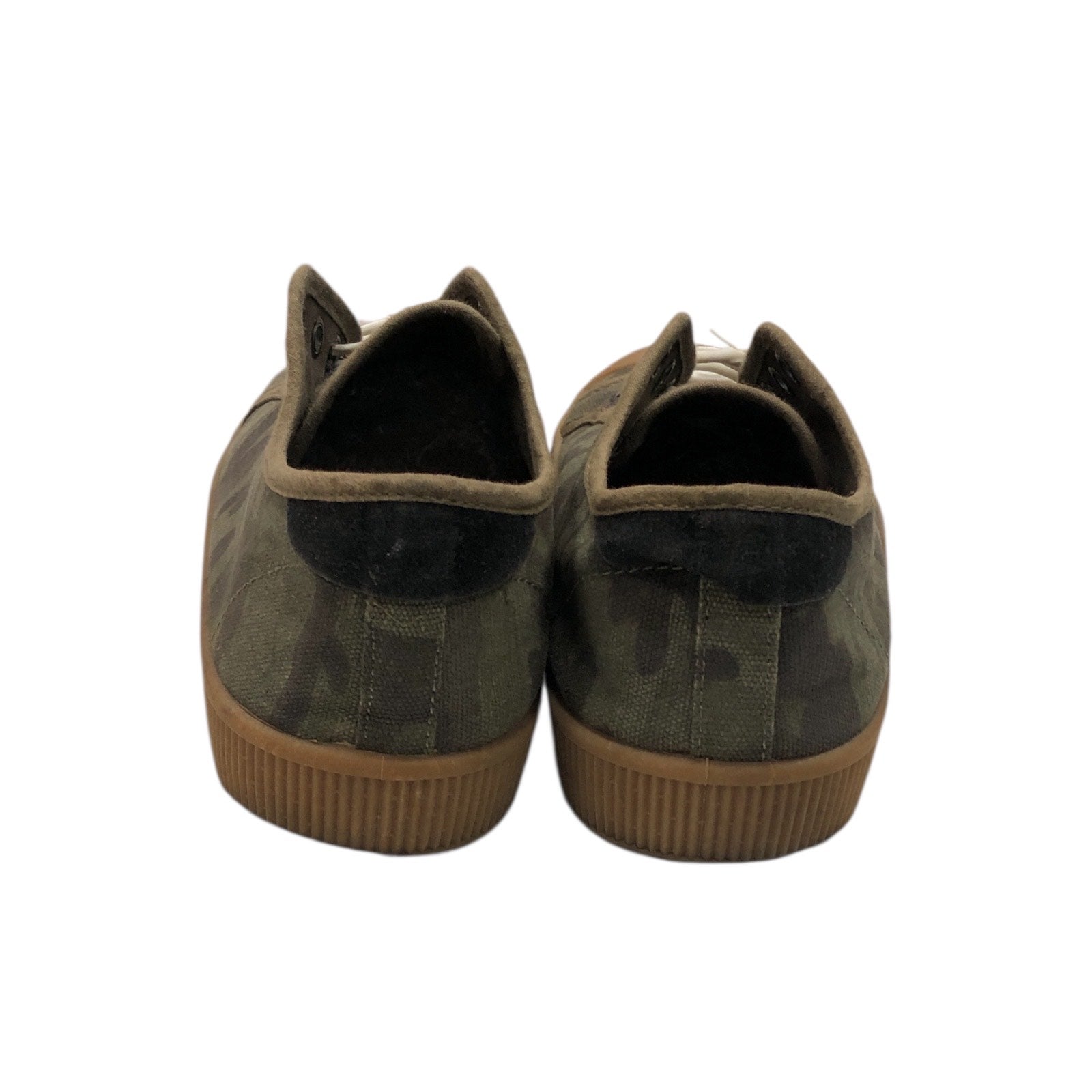 BERSHKA Low Top Camo Print Sneakers - Moda Consignment