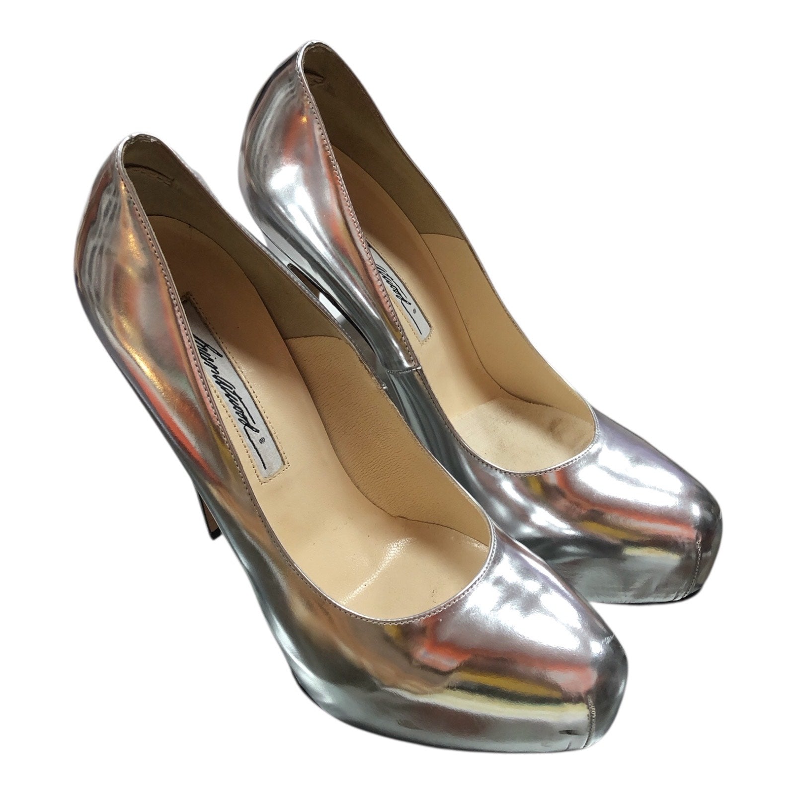 BRIAN ATWOOD Silver Heels - Moda Consignment