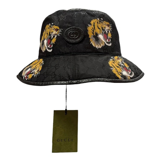 GUCCI GG tiger Print Bucket Hat - Moda Consignment