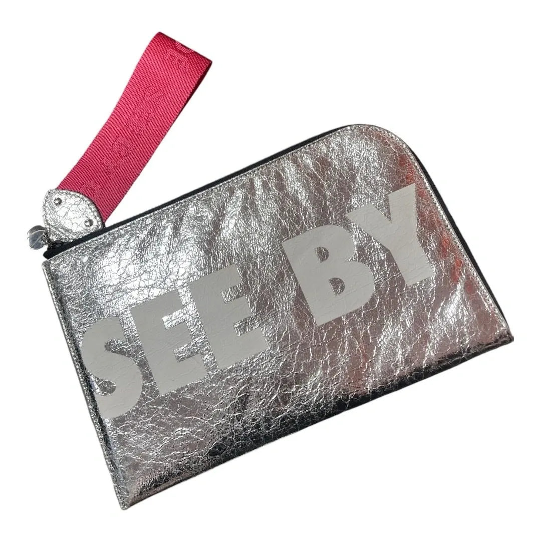 CHLOE see by Leather clutch bag - Moda Consignment