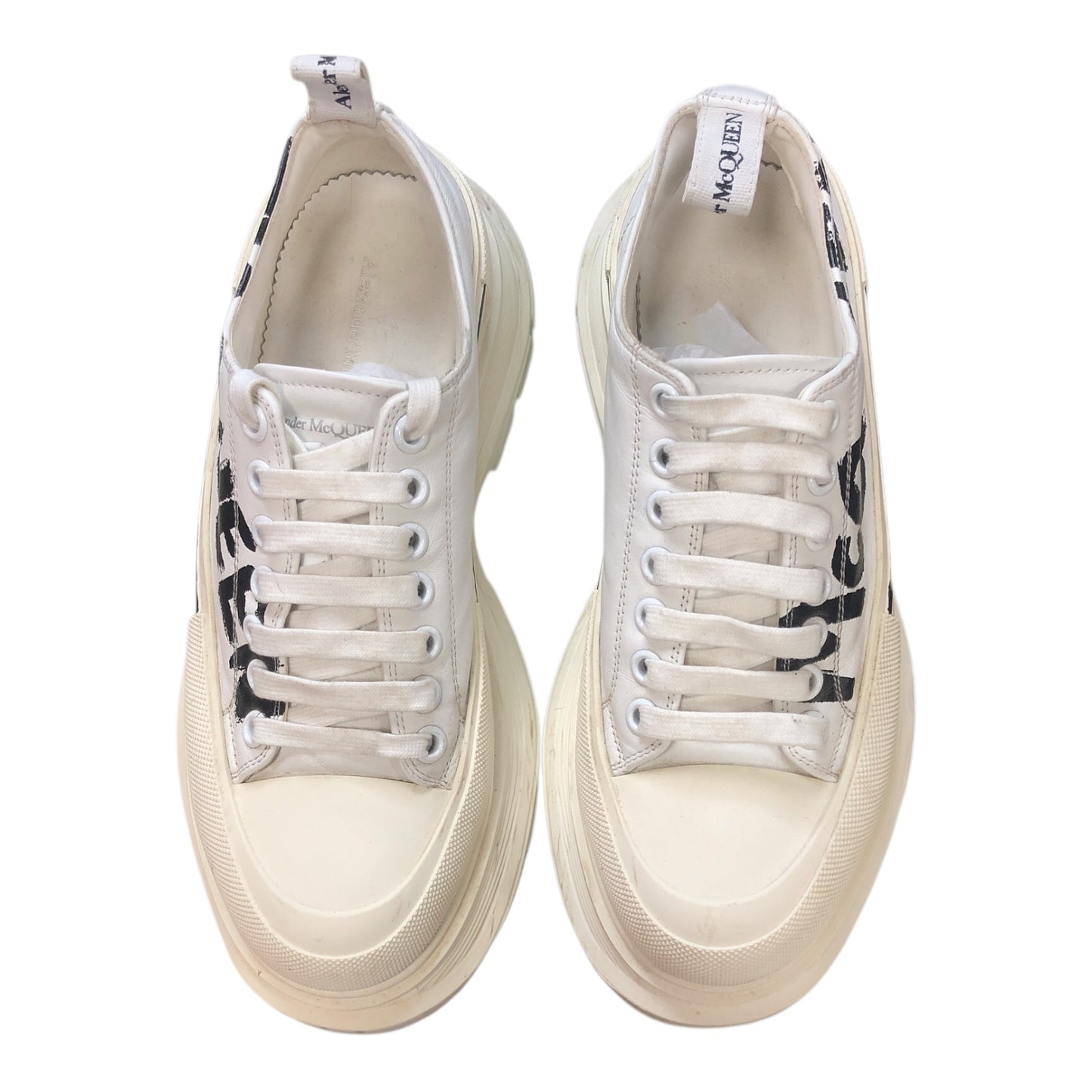 ALEXANDER MCQUEEN Giày Lace Up 'White'