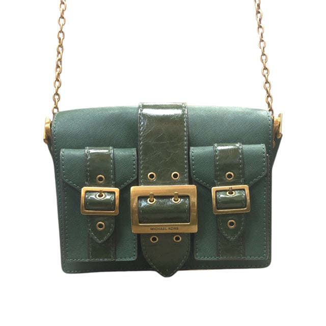 MICHAEL KORS Green Hayden Pocket Msgr