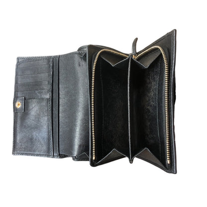 GUCCI Black Leather Wallet