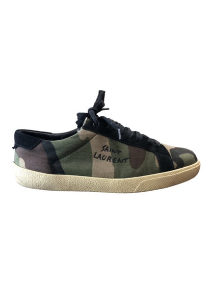 SAINT LAURENT Camouflage Print Sneakers