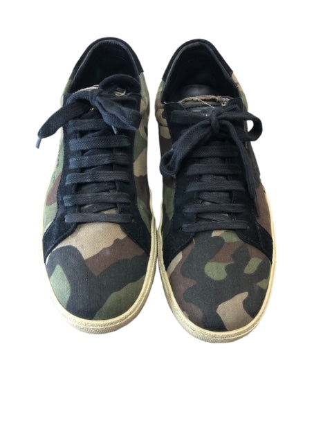 SAINT LAURENT Camouflage Print Sneakers