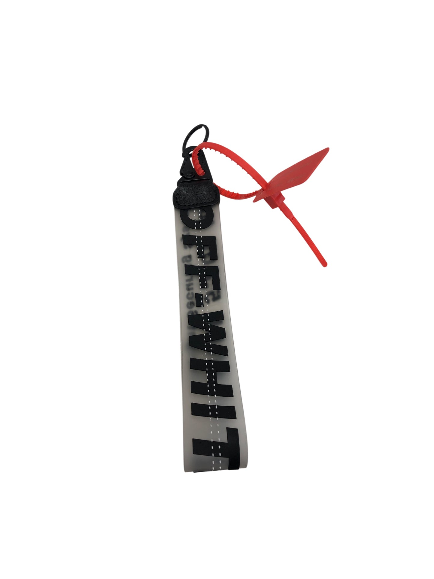 OFF-WHITE Clear Industrial Keychain