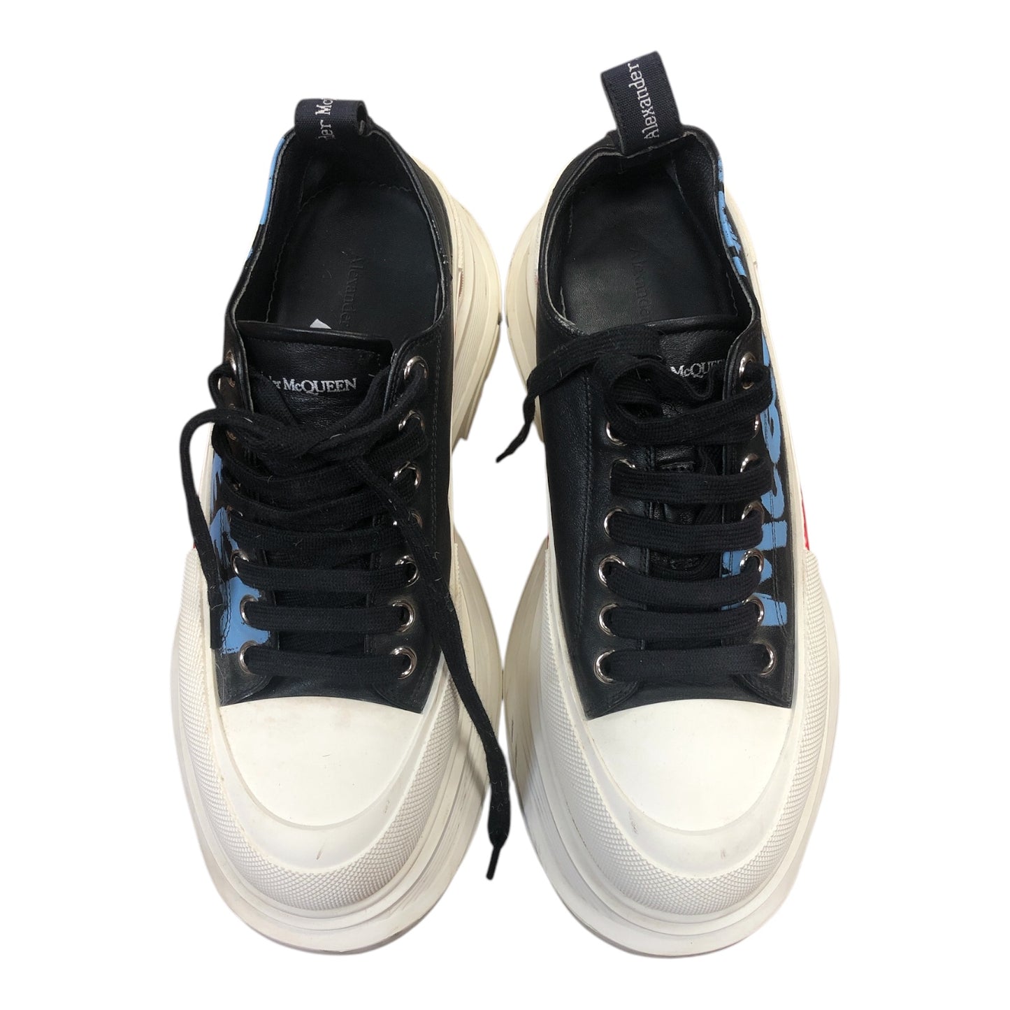 ALEXANDER MCQUEEN Tread Slick lace-up Sneakers