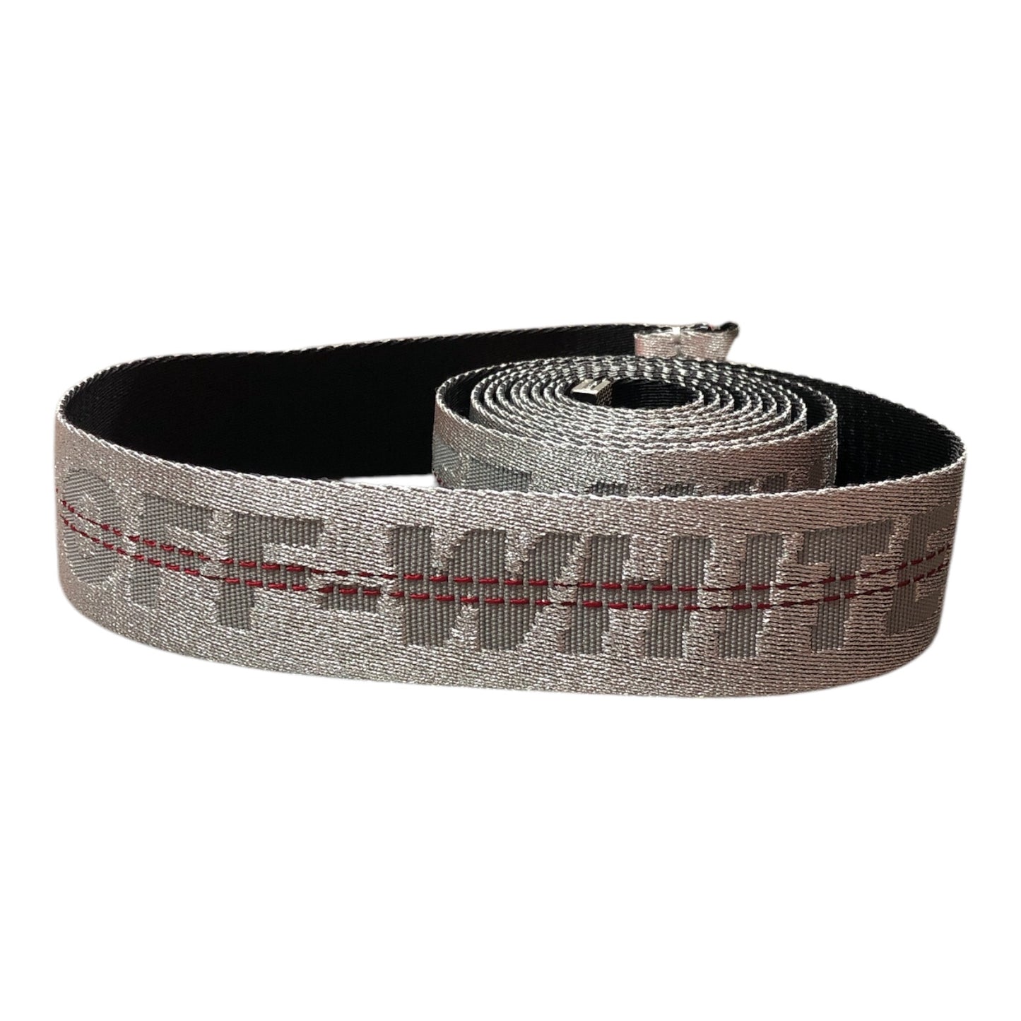 OFF-WHITE Classic Industrial Silver Belt