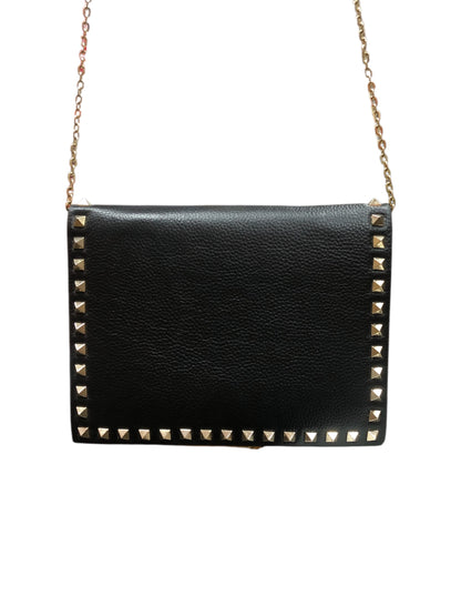 KC JAGGER Black Leather Studded Purse